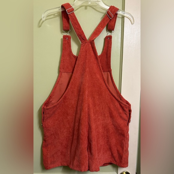 Very J Corduroy Woman’s Overalls - Picture 2 of 2